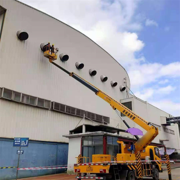 无锡惠山高空作业车出租服务：专业广告牌安装解决方案