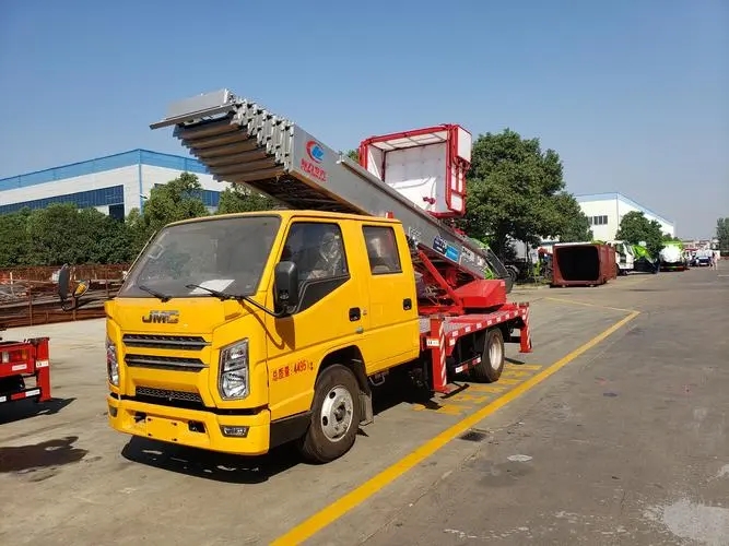 无锡惠山附近云梯车出租 砂石搬运